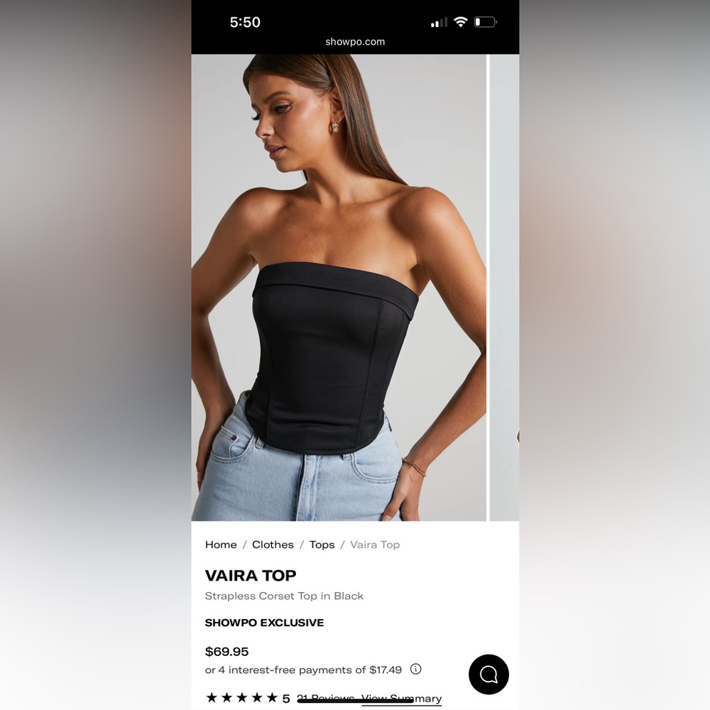 Shopo Vaira Top